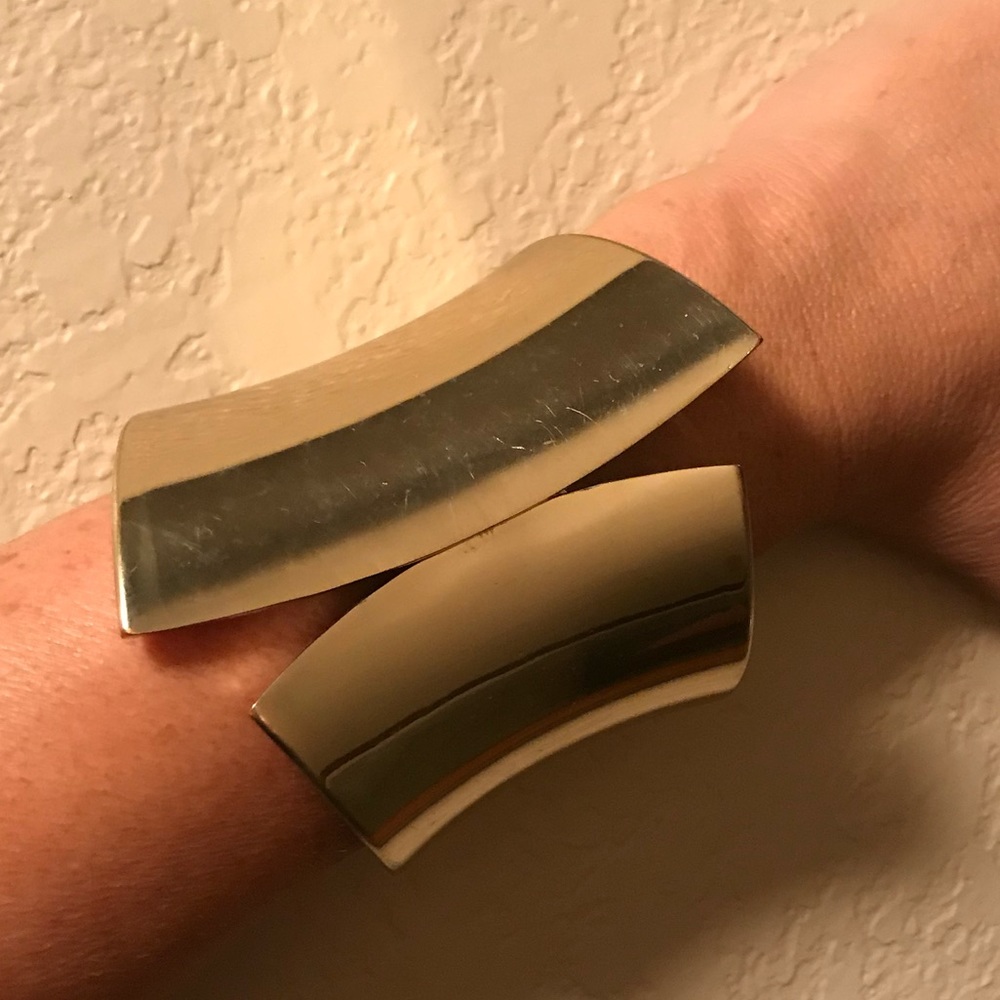 Gold Gladiator Cuff Bracelet